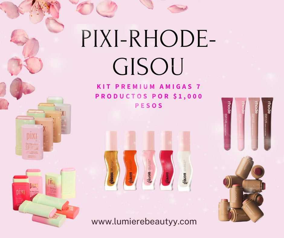 KIT PREMIUM AMIGAS PIXI-RHODE- GISOU
