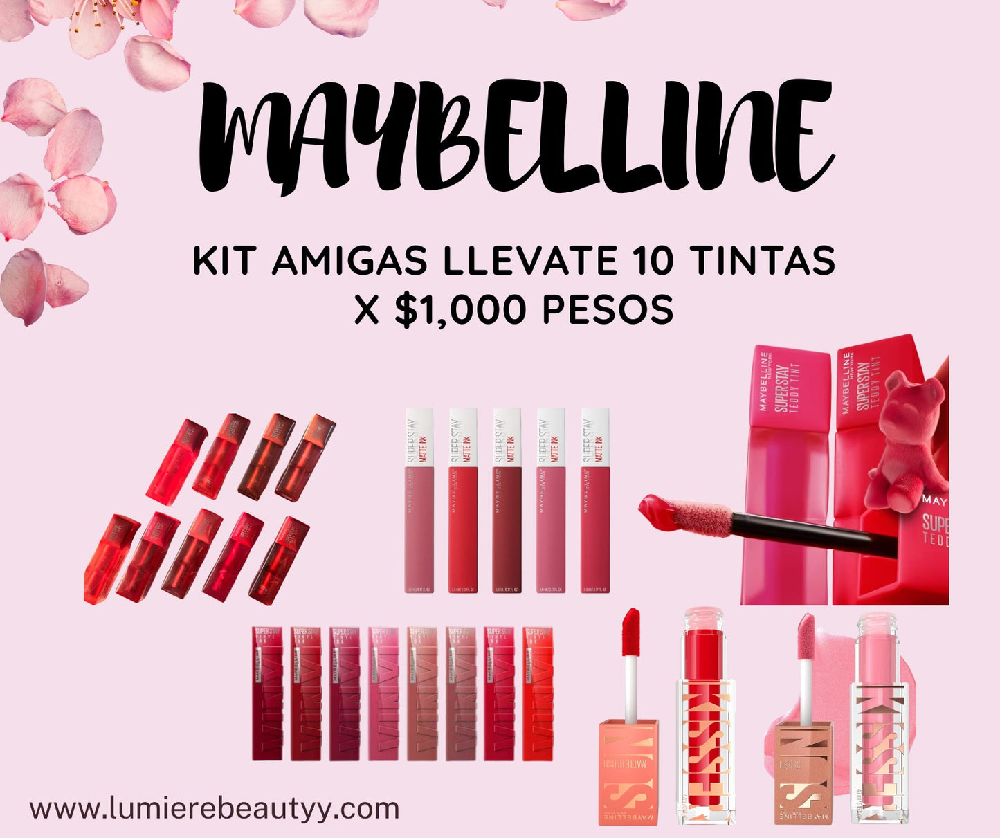 KIT AMIGAS MAYBELLINE