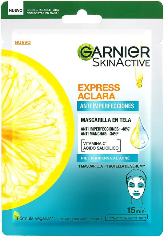 MASCARILLA FACIAL GARNIER