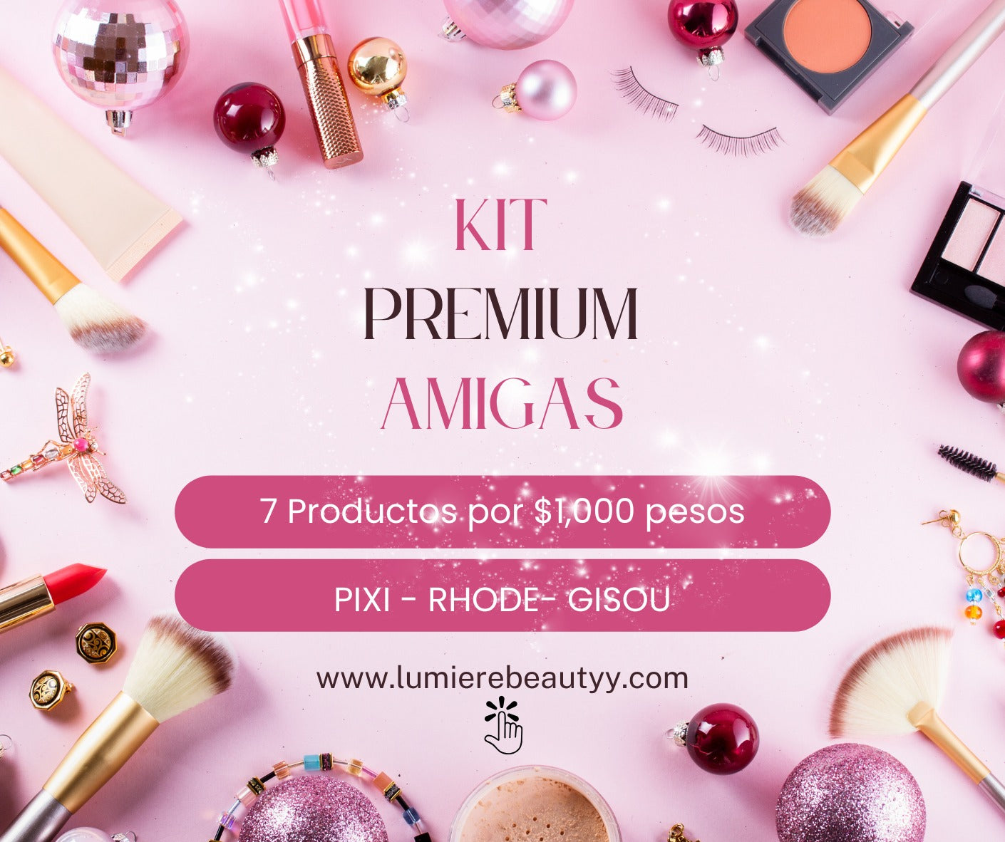 KIT PREMIUM AMIGAS PIXI-RHODE- GISOU