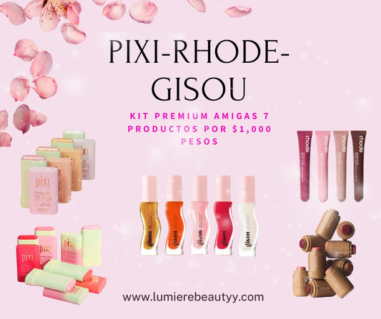 KIT PREMIUM AMIGAS PIXI-RHODE- GISOU